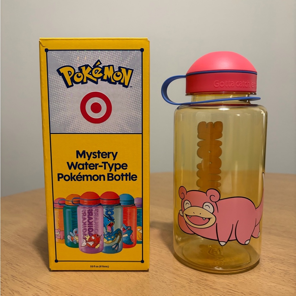 Pokemon x Target Slowpoke Water Bottle